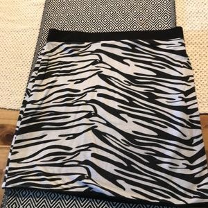 reversible mini skirt